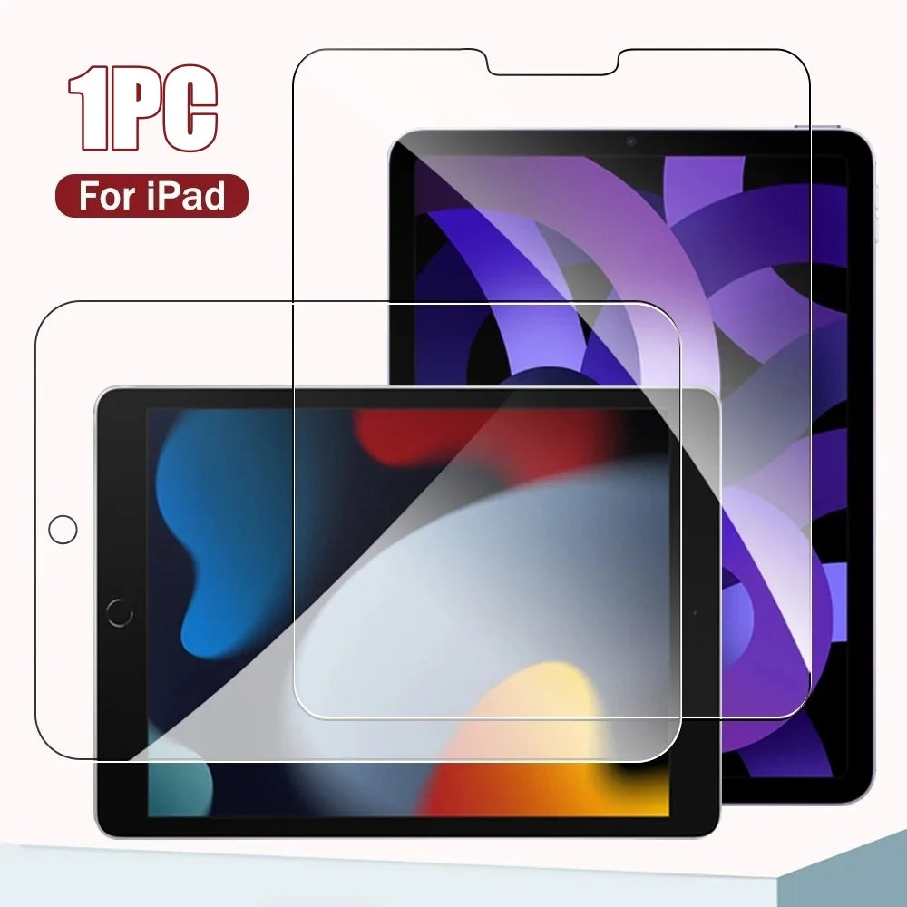 Tempered Glass Screen Protector Ipad Air 5 4 13 11 12 9 9th Gen 10th