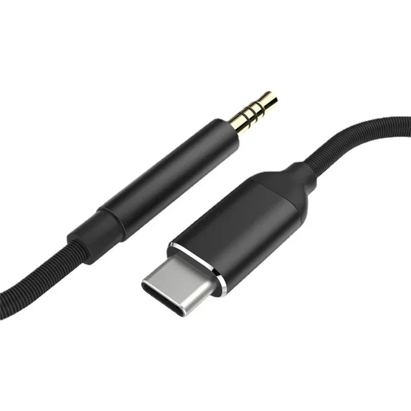 Usb Type C To 3.5mm Aux Audio Cable Headset Speaker Headphone Jack Adapter Car Aux for Samsung S20 Plus Note 20 S21 Ultra Tab S7 Zpaxo