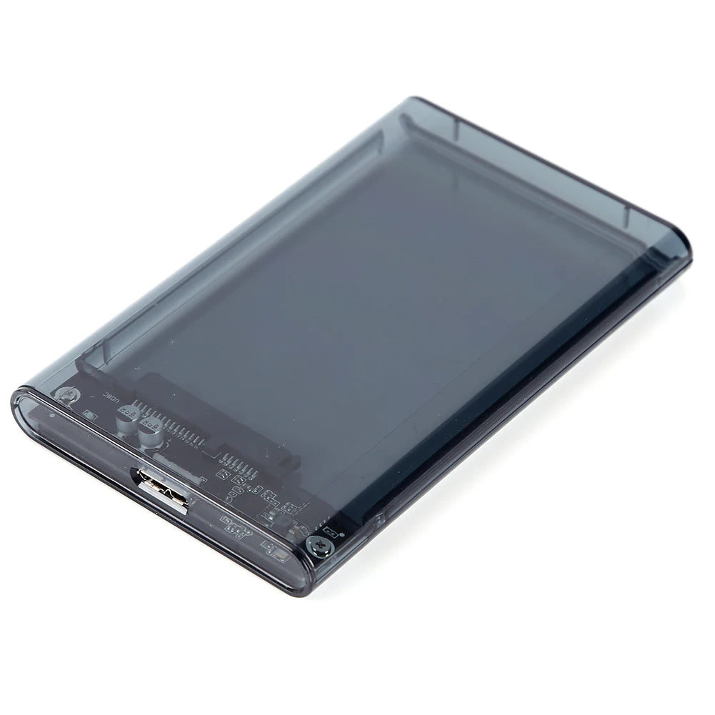 USB 3.0 HDD Enclosure 2.5" SATA HDD SSD External Hard Drive Case 5Gbps High Speed External Hard Drive Disk Box for PC Laptop Zpaxo