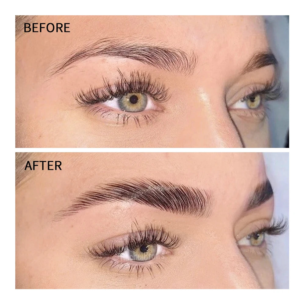 Brow Lamination Kit Semi-Permanent Lash & Brow Fixation Lash Perming Set for Eyelashes Brow Lift Perm Fixation Tube Set Makeup Zpaxo