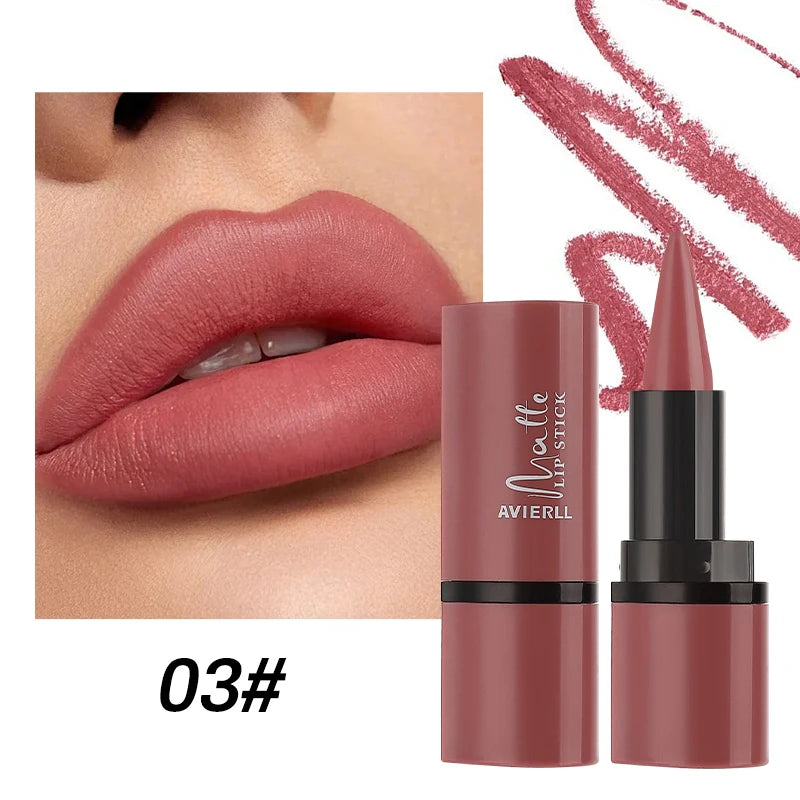 Matte Lipstick Pen Long Lasting Waterproof Moisturizing Smooth Lip Zpaxo 03
