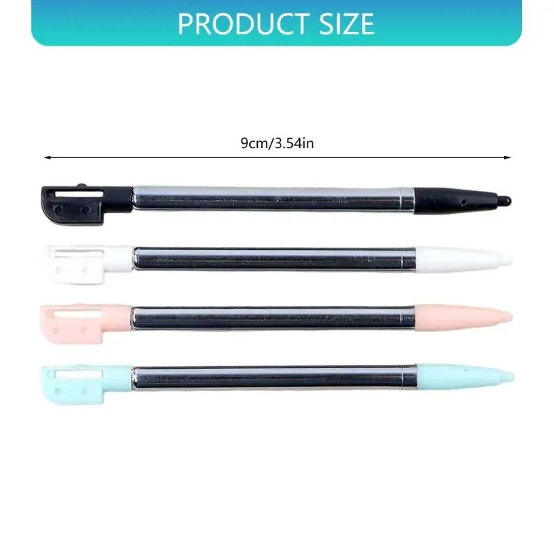 652F Game Comfort Touch Pen Retractile Metal Plastic Build Accuracy Zpaxo