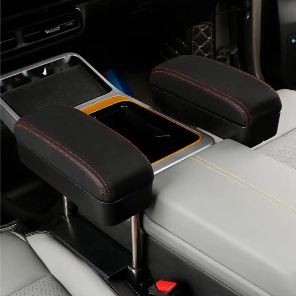 Adjustable Height Center Console Storage Organizer Universal Design Zpaxo