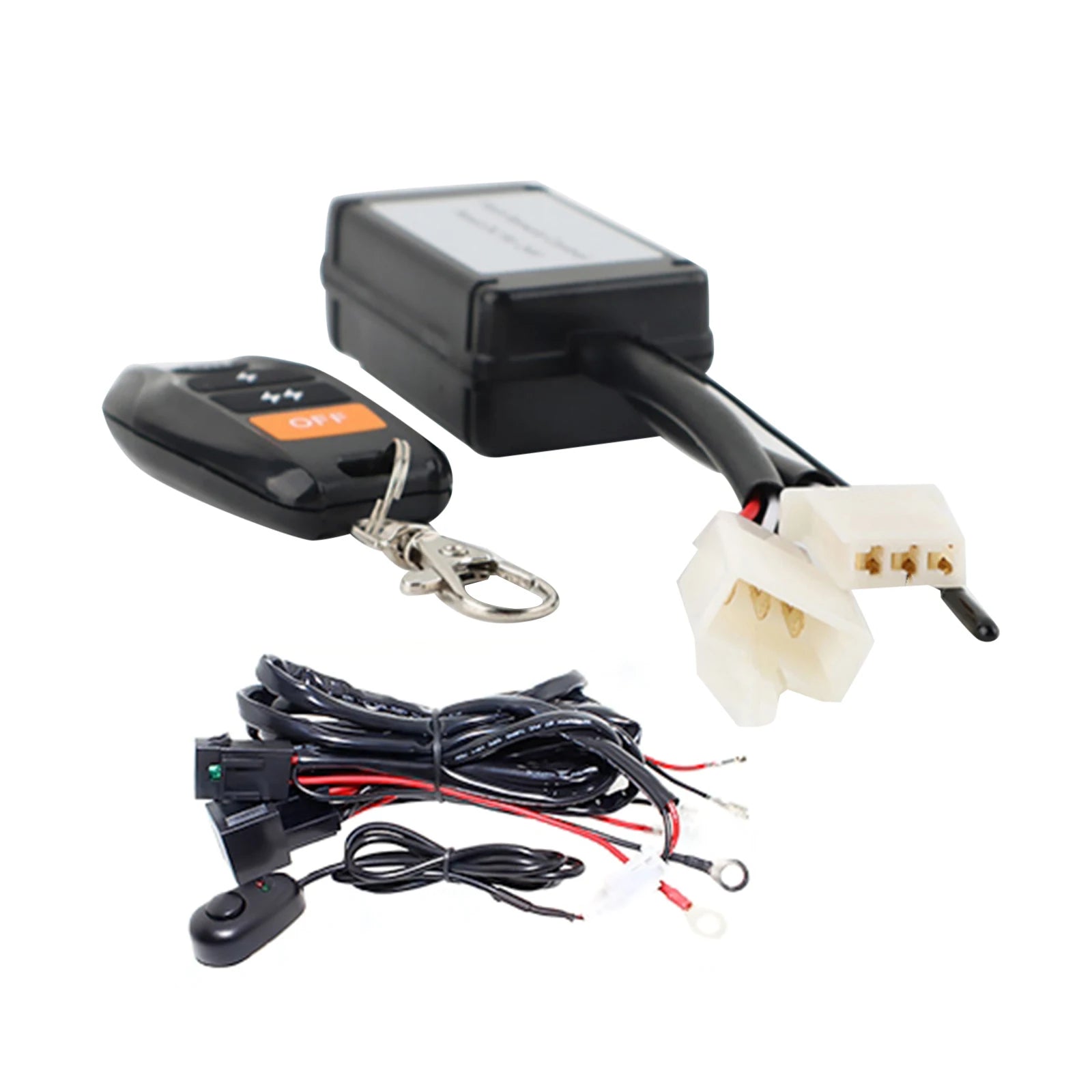 Offroad LED Work Light Bar Wire Cable Wireless Remote Control Switch