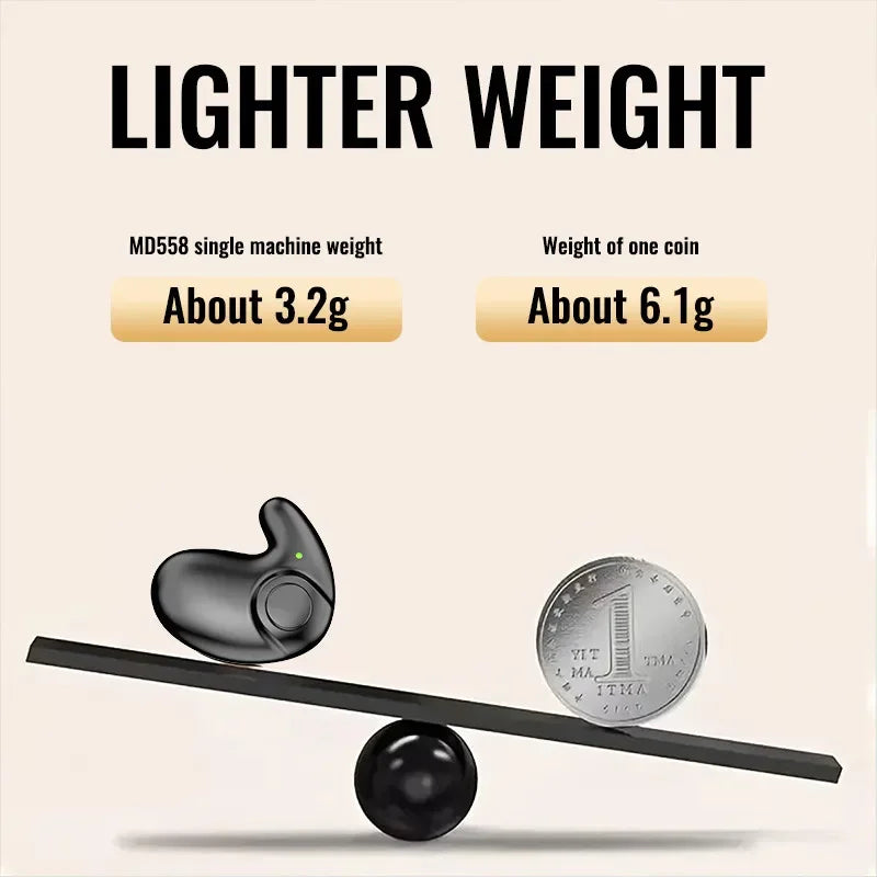 Invisible Sleep Earbuds Mini Wireless Earphones Bluetooth 5 3
