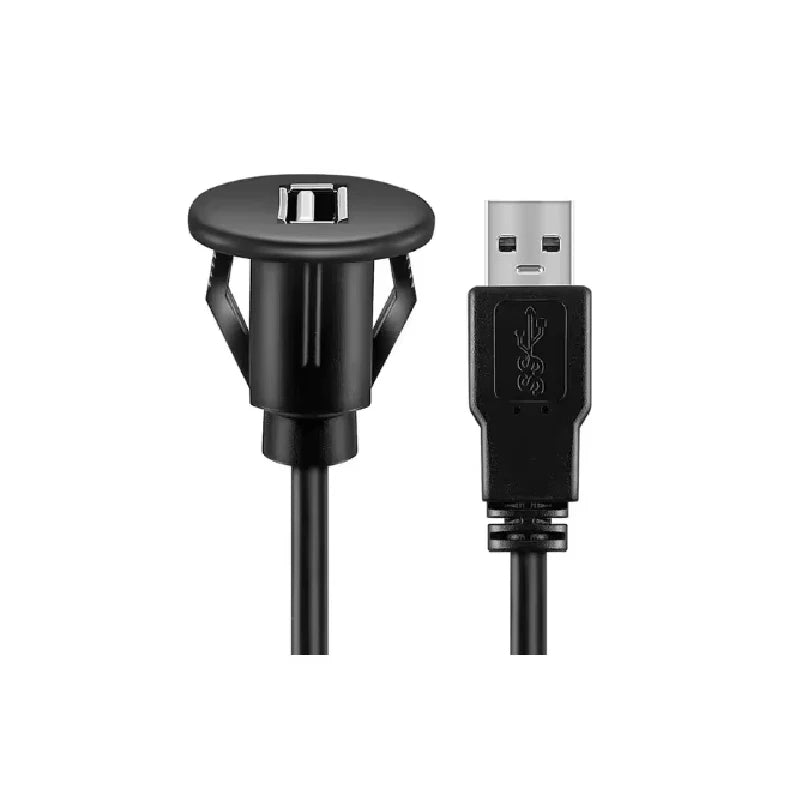 USB 3 0 Panel Embedded Car Bracket Extension Cable Suitable Truck