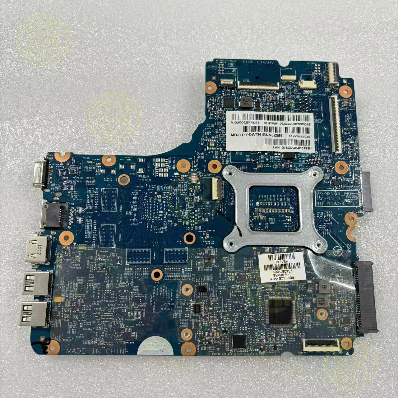 734087-601 HP 450 G1 Laptop Motherboard 12241-1 48 4YW04 011Notebook