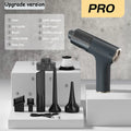 Basic Motor 2IN1 Wireless Handheld Vacuum Cleaner Suction & Blowing Multifunctional Car Household Gap Full 9-Piece Accessory USB Zpaxo AU00020 USB Type-C
