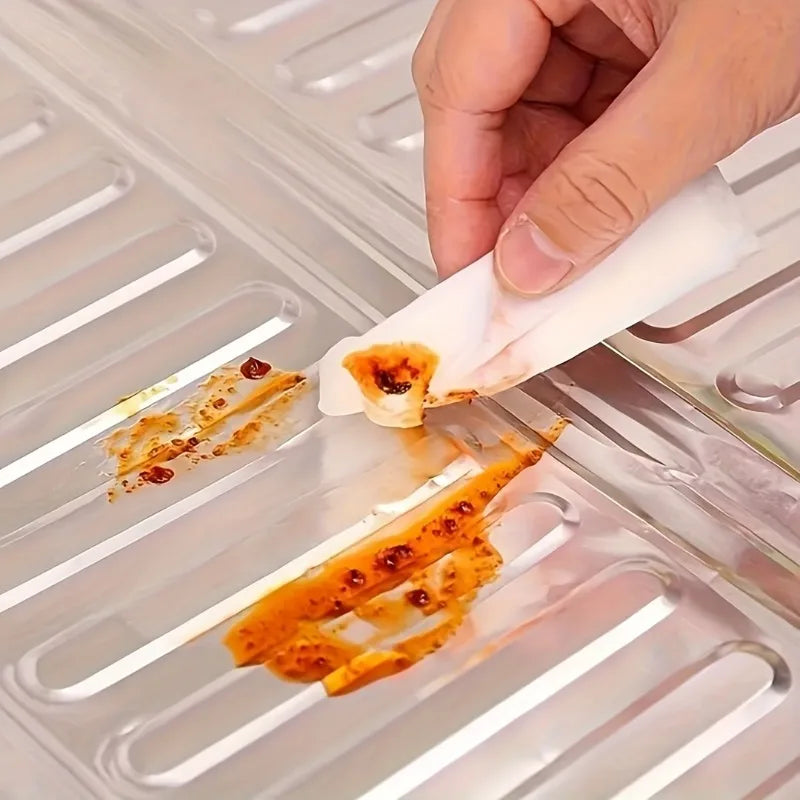 Kitchen Oil Splash Guard Anti Splatter Shield Nonstick Aluminium