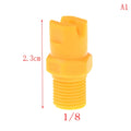 For Agriculture Tubing Garden Irrigation External Thread Agricultural Sprayer Fan Shaped Spraying Adjustable Nozzle 1Pc Zpaxo Style4