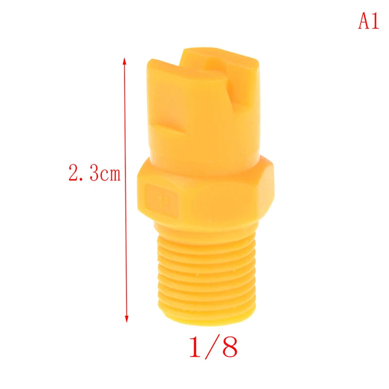 For Agriculture Tubing Garden Irrigation External Thread Agricultural Sprayer Fan Shaped Spraying Adjustable Nozzle 1Pc Zpaxo Style4