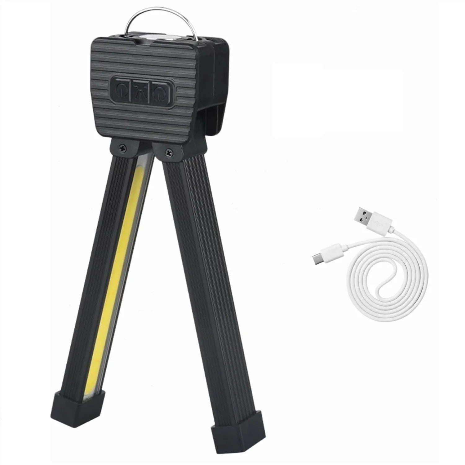 Gym Lamp Posing Hanging Hook Inspection USB Rechargeable Portable