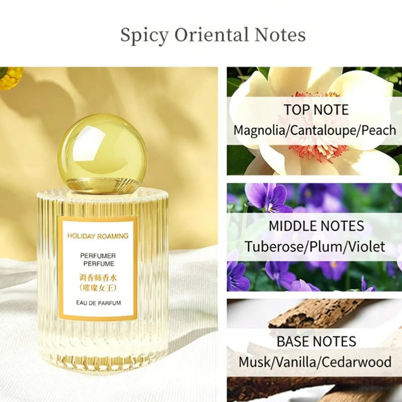 Gourmand Oriental Perfume With Fruity Floral Coffee Vanilla Cedarwood Notes Rich Warm Scent Romantic Gift Lasting Fragrance Zpaxo