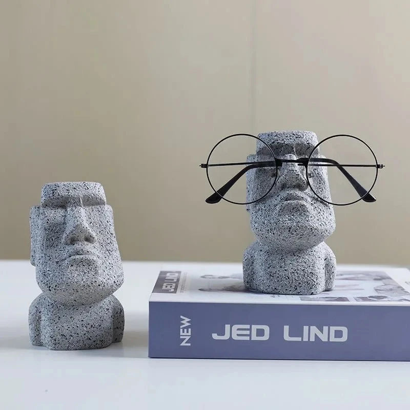 Fun and Creative Glasses Frames, Decorative Glass Lens Holders, Office Accessories, Figurines, Room Decor, Home Desk Ornaments