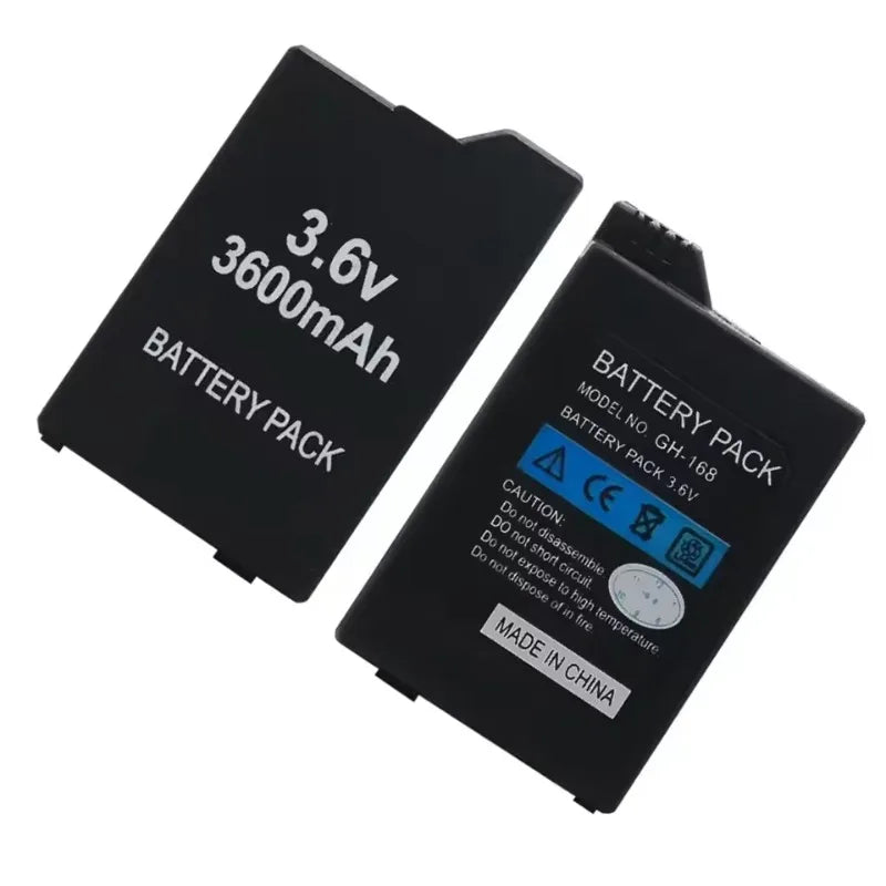 3.6V 3600mAh Built-in Battery for Sony PS Lite PSP 2th PSP-2000 PSP-3000 PSP-3004 Gaming Consoles Rechargeable Host Batteries Zpaxo