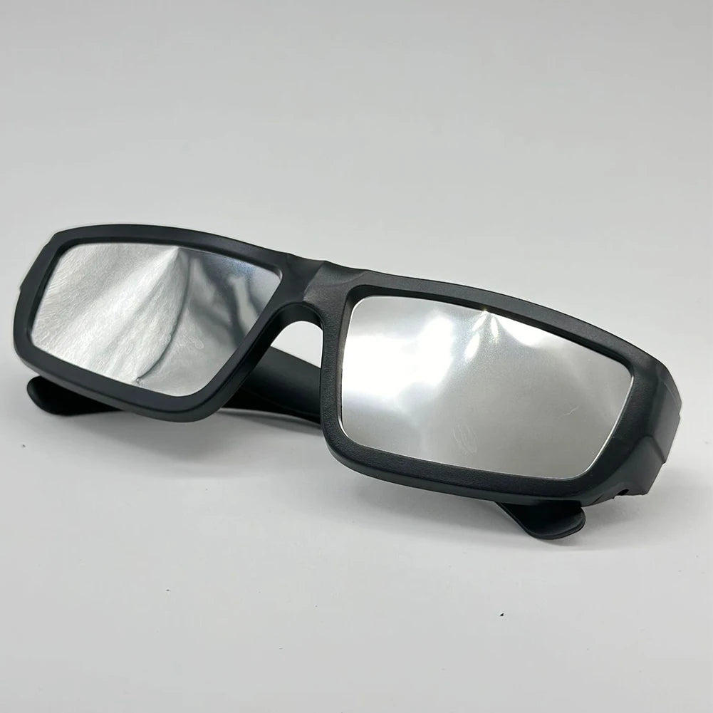 1- Safe Solar Eclipse Glasses Plastic Frame Professional Viewer Shade