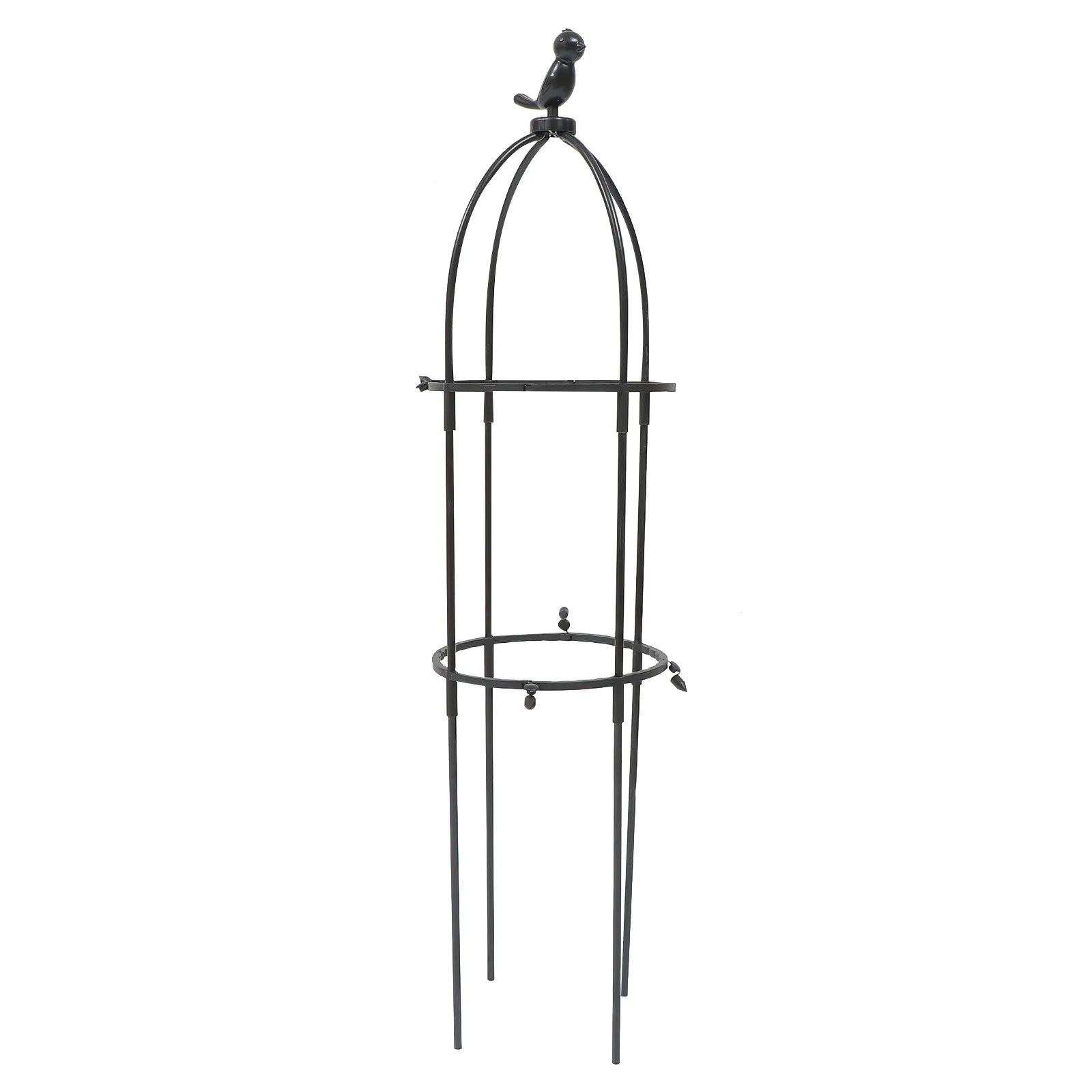 1Set Sturdy Rattan Style Plant Vine Climbing Rack Garden Trellis for Roses Beans Peas Flowers Indoor Outdoor Climbing Shelf Zpaxo