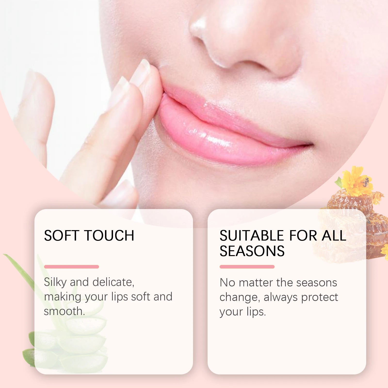 Colored Lip Balm Gentle Moisturizing Soft and Moisturizing Lips Non-fading Skin Care Dull Moisturizing Lip Balm Zpaxo
