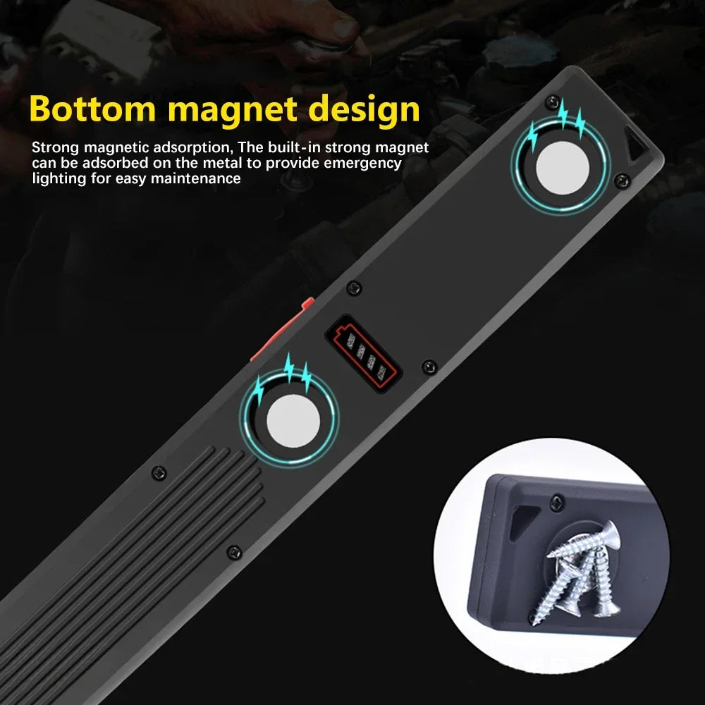 POCKETMAN COB LED Work Light – Magnetic USB Rechargeable Torch