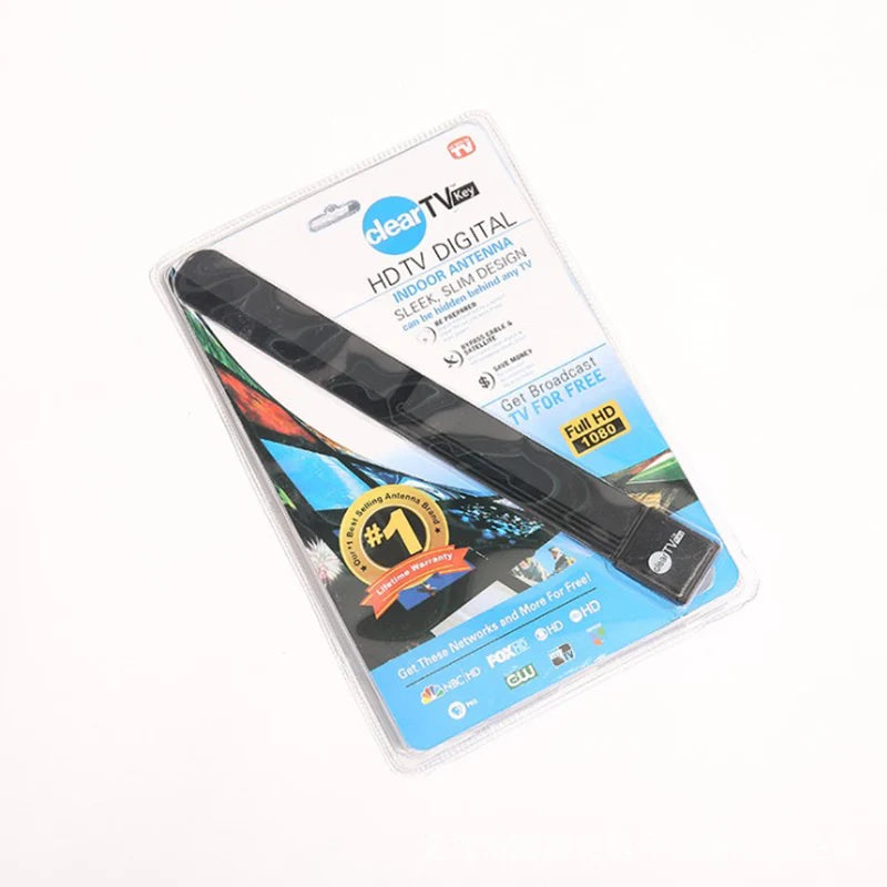 1Pcs Digital Aerial TV Stick Clear Smart TV Switch Antenna HDTV FREE TV Digital Accessories Tool Zpaxo