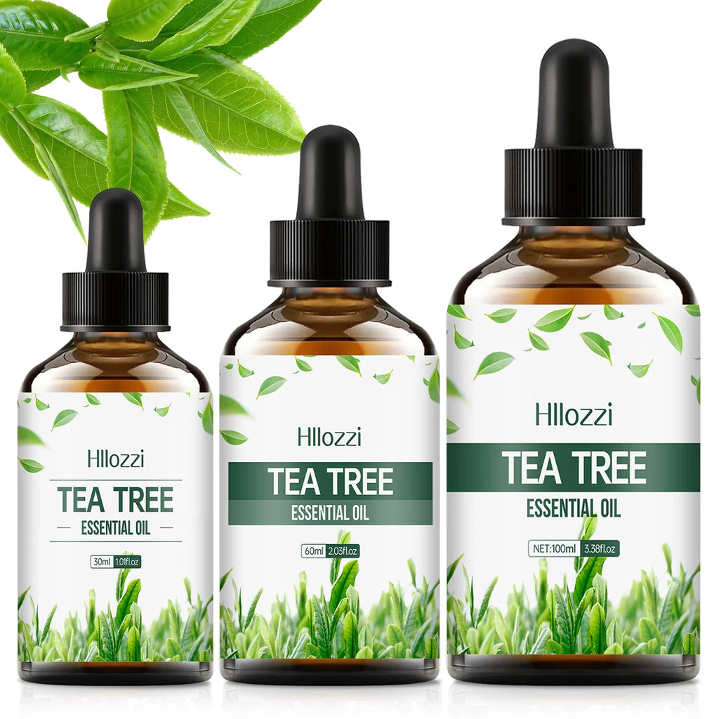 TEA TREE ESSENTIAL OIL A High-Quality Moisturizing Nourishing Massage Oil With A Refreshing Scent, Suitable For All Skin Types Zpaxo