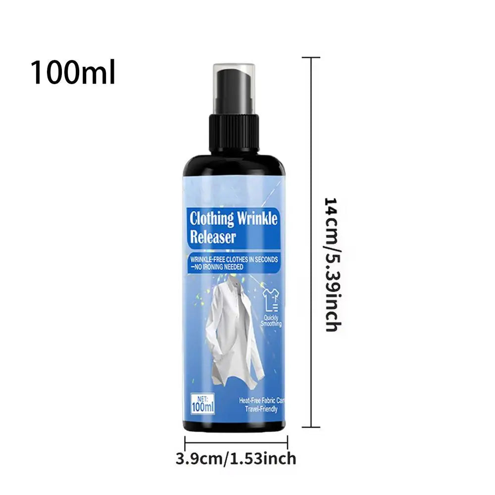 Wrinkle Remover Spray Anti Static Quick Dry Clothes Iron Travel
