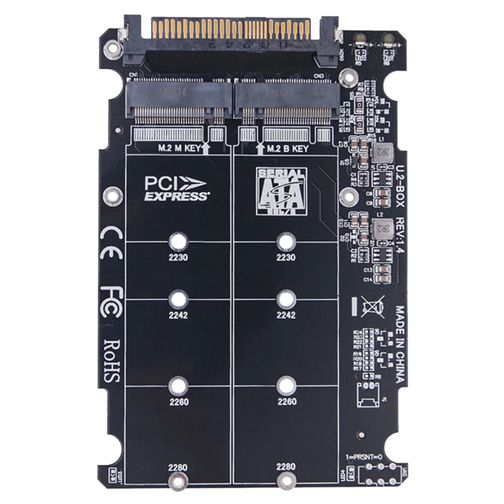M 2 SSD U Adapter Card NVME SFF-8639 32Gbps Hard Disk PC-E3 0X4 Zpaxo Adapter Card