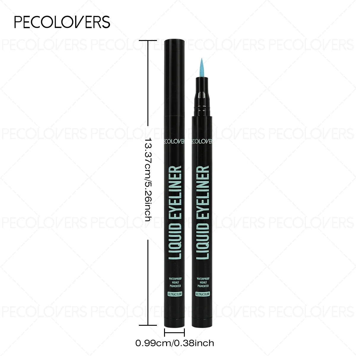 Green Liquid Eyeliner Long-lasting Fast-dry Smooth Application Eye Zpaxo