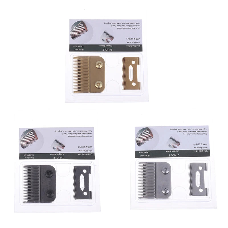 Professional Replacement 2-Hole Clipper Blade Compatible Cordless Zpaxo