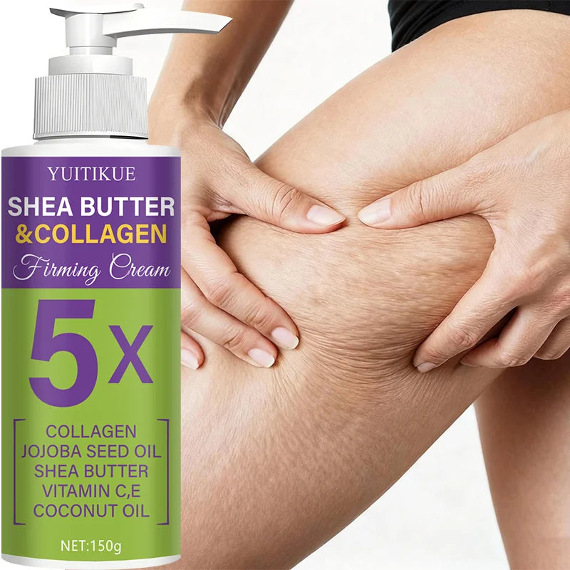 YUITIKUE 5X Shea Butter Firming Body Cream 150g – Sculpt & Glow Firming Body Cream Zpaxo