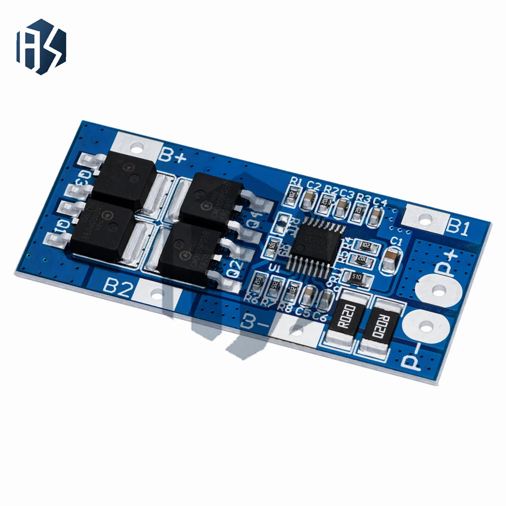 18650 Li-ion Battery Protection Board – 1/4PCS 3S 20A 3.7V/12.6V BMS Charger with Short Circuit Protection Zpaxo