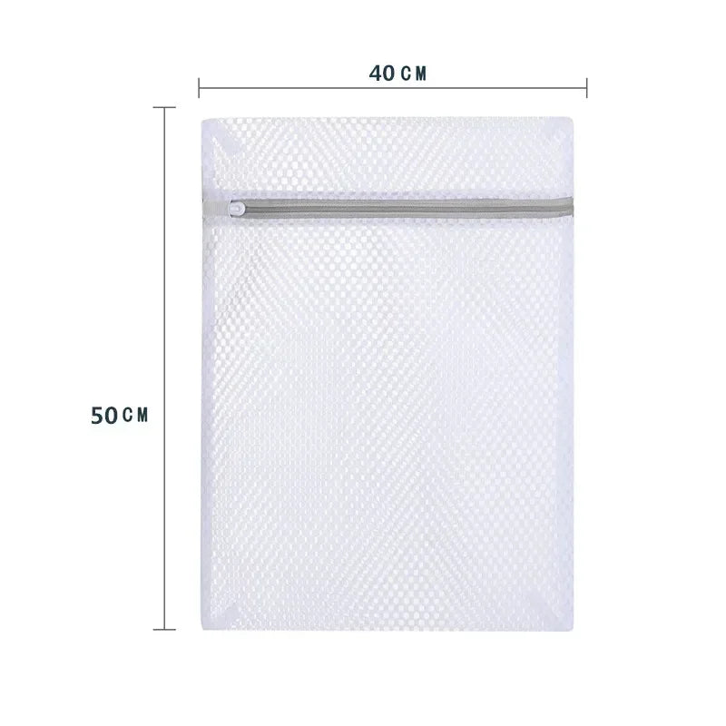 Honeycomb Mesh Laundry Bags for Delicates,Net Fabric Durable and Reusable Delicate Wash Bag Travel Organization Bag for Lingerie Zpaxo 40X50cm 1Pcs