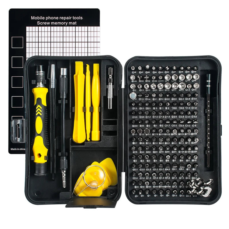 Screwdriver Bits Set Magnetic Torx Phillips Screwdriver Socket Remover Wrench for Electronics Repair 115B Zpaxo