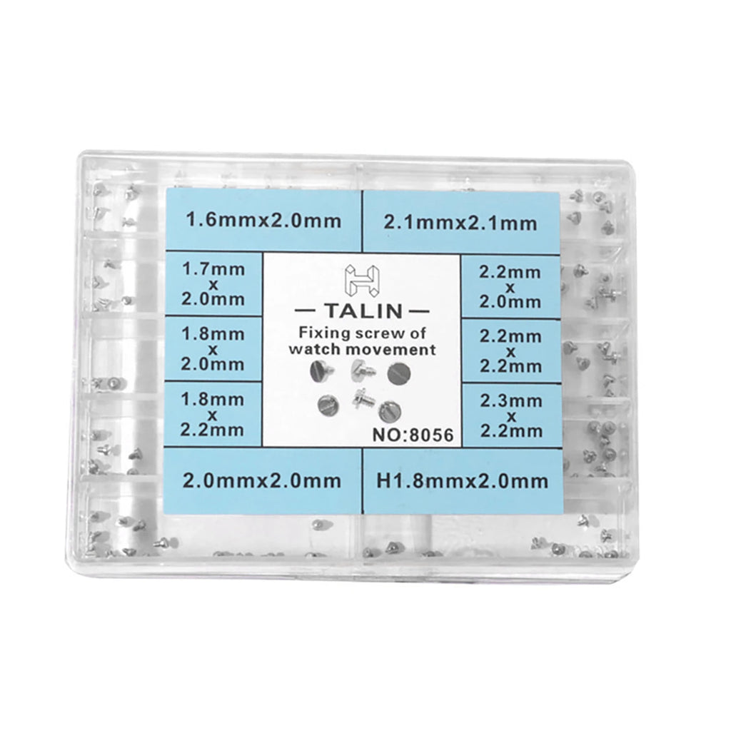 1Box 10 Mixed Watch Movement Securing Screw NH35 ETA 2836 2824-2 8200