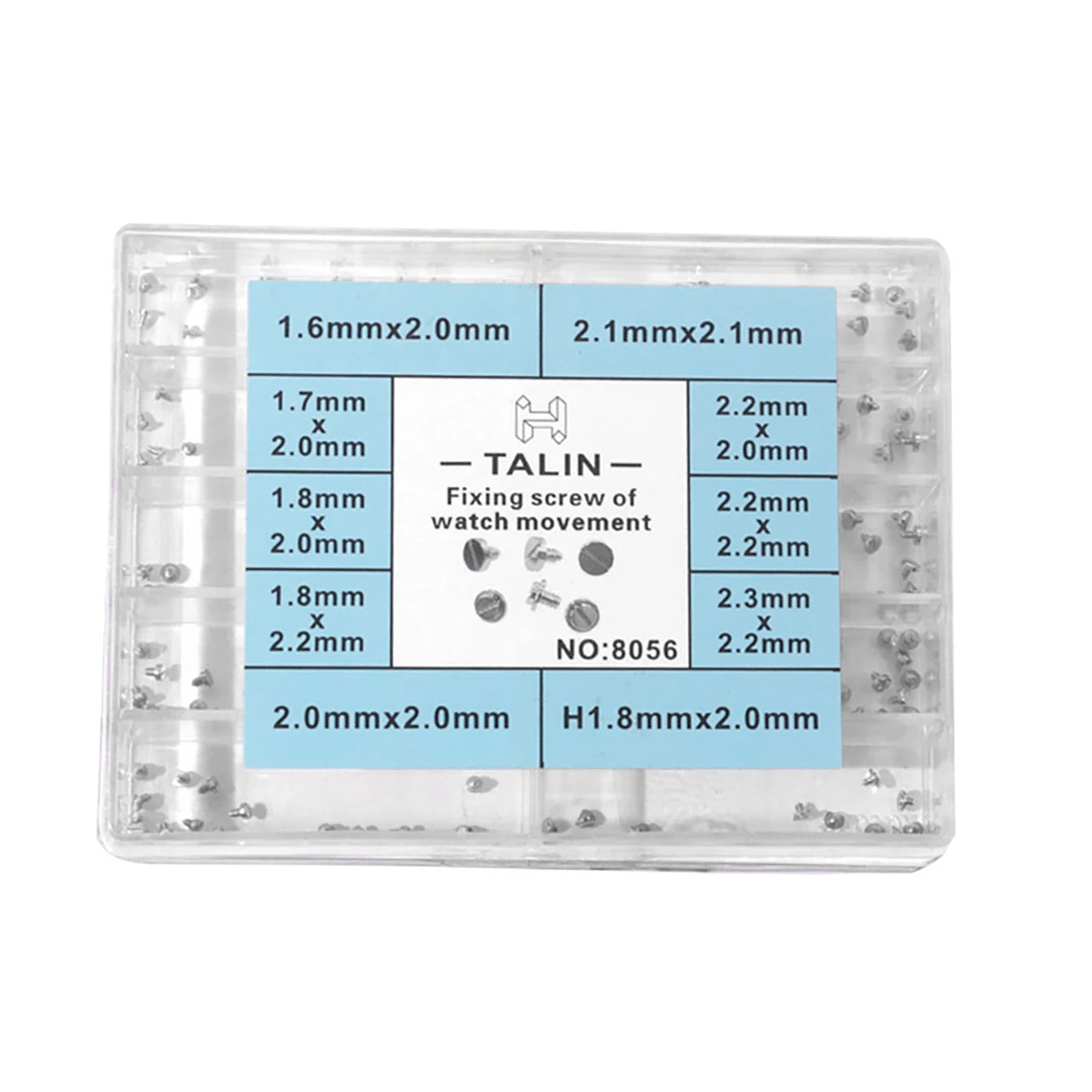1Box 10 Mixed Watch Movement Securing Screw NH35 ETA 2836 2824-2 8200