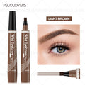 1PC Eyebrow Pencil Water Brow Pencil Waterproof Sweatproof Long-Lasting Non-Smudging,Creating Distinct Individual Strands Zpaxo 01