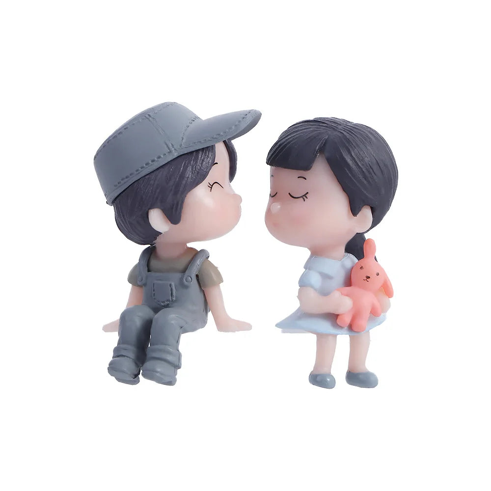Parts Car Accessories Dashboard Figure Cute Girls Gifts Creative Zpaxo Gray hat