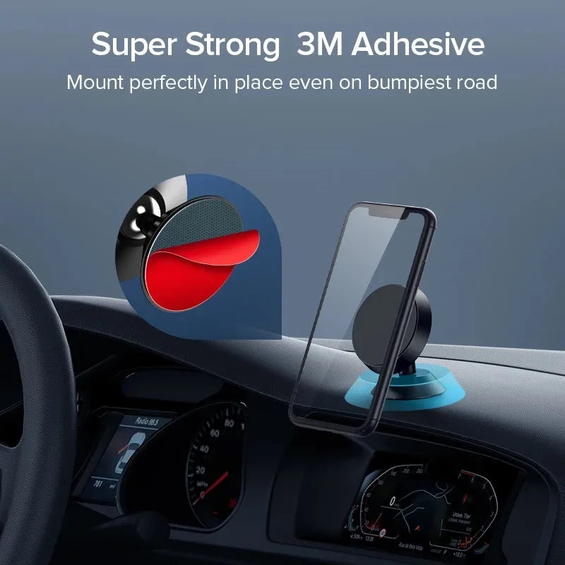 Universal Magnetic Car Phone Holder Metal Magnet Mobile Cell Support GPS Stand For iPhone 14 13 Promax Xiaomi Huawei Samsung LG Zpaxo