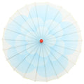 Handmade Blue Peony Oil Paper Umbrella Chinese Traditional Parasol