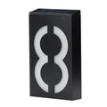 Solar Light House Number LED Doorplate Address Lamps Apply Villa Zpaxo 8