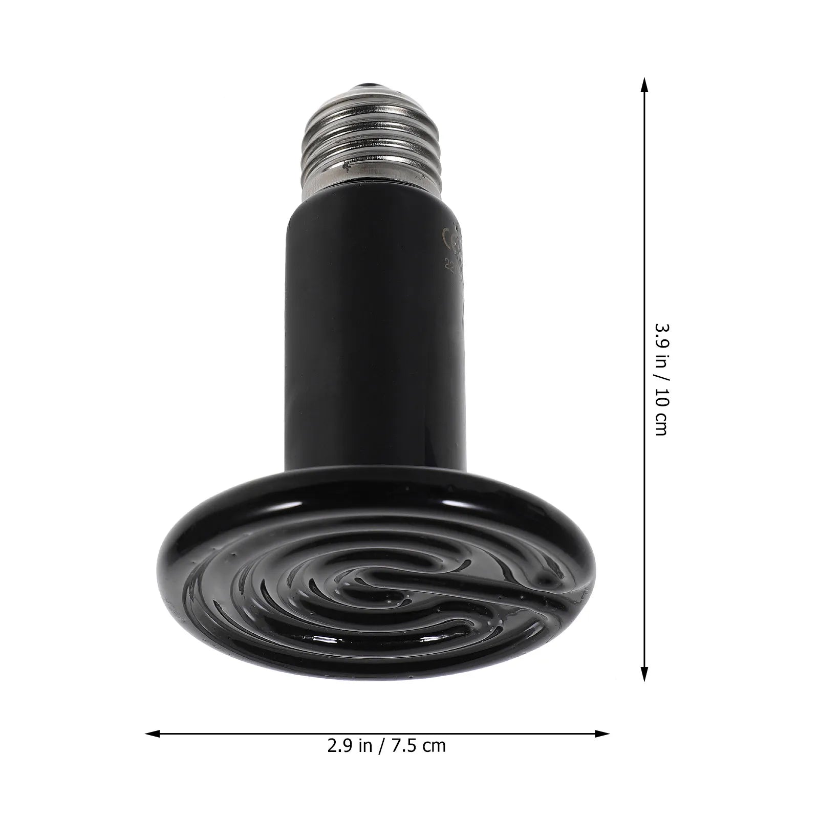Reptile Heat Lamp Ceramic Bulb Long-lasting Safe Heater Humid
