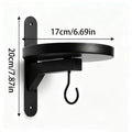 Wall Bird Feeder Metal Hook Bath Planter Wind Chime Outdoor Patio