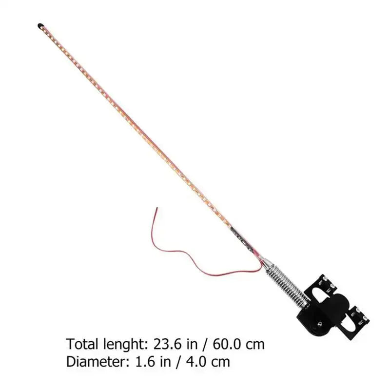 Car 12-24V Universal Antenna Lamp Decoration RGB Waterproof LED