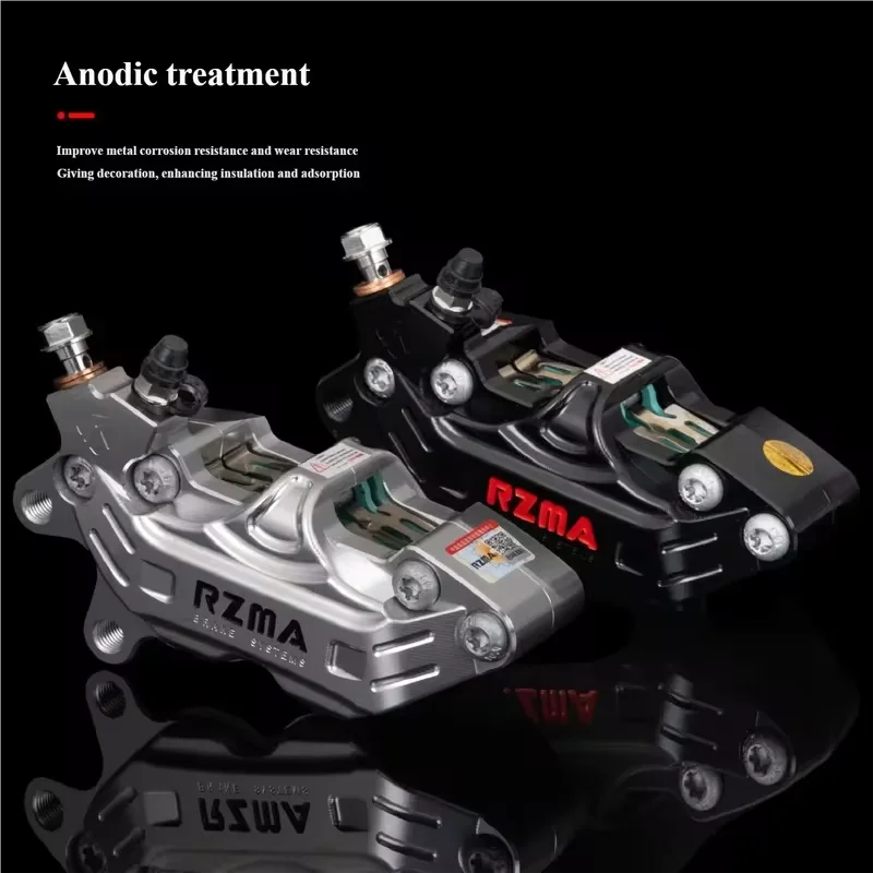 4-Piston CNC Aluminum Disc Brake Caliper – Motorcycle Upgrade