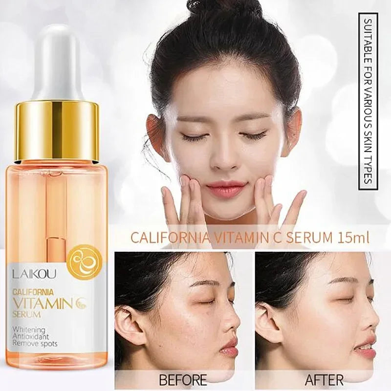 Gold Snail Vitamin C Whitening Serum Japan Sakura Hyaluronic Acid Zpaxo