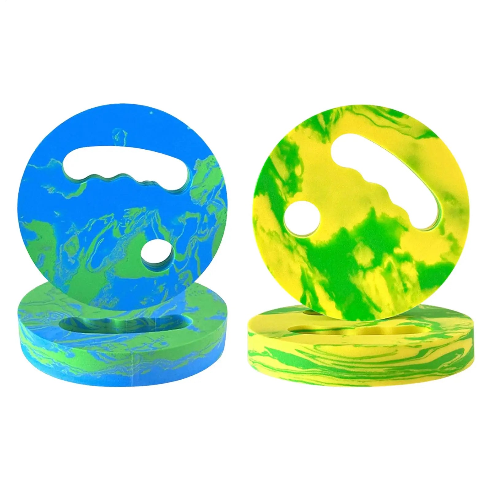 Swim Hand Paddles 2-Pack – Pool Exercise Discs for All Ages Swim Training Paddles Zpaxo