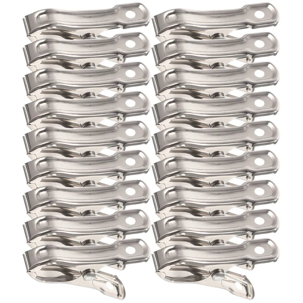Windproof Clothespins Stainless Steel Large Opening Blanket Clips