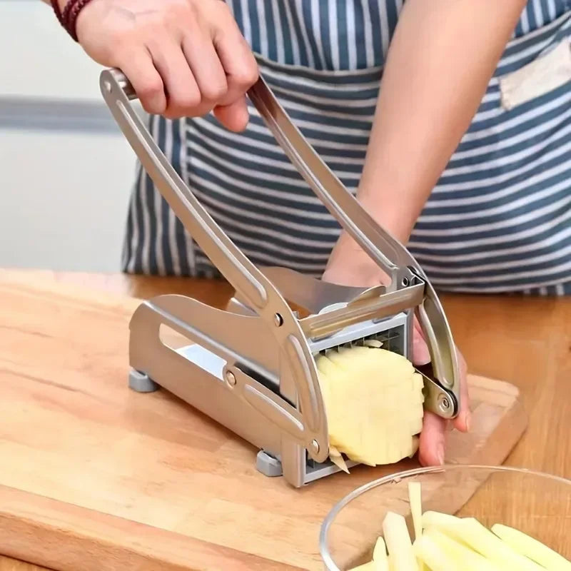 Multifunction Cutting Potato Machine Stainless Steel Cut Manual Vegetable Cutter Tool Potato Cut Cucumber Fruits And Vegetables Zpaxo