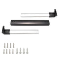 Door Handle Adjustable RV Screen Universal Fit Crossbar Design Zpaxo White