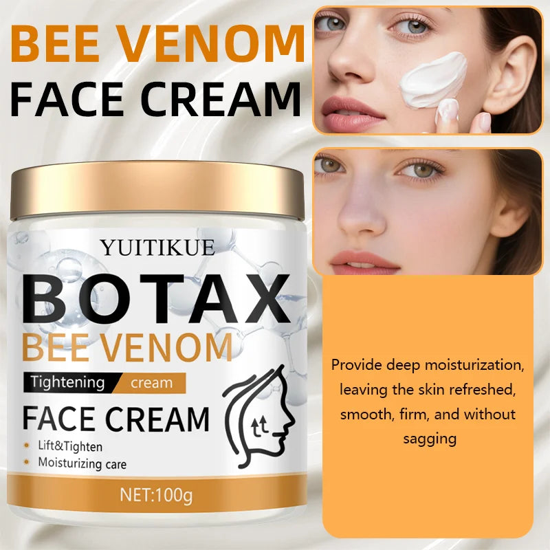 BOTAX Bee Venom Face Cream 100g – Firm, Lift & Hydrate Skin Anti-Aging Face Cream Zpaxo